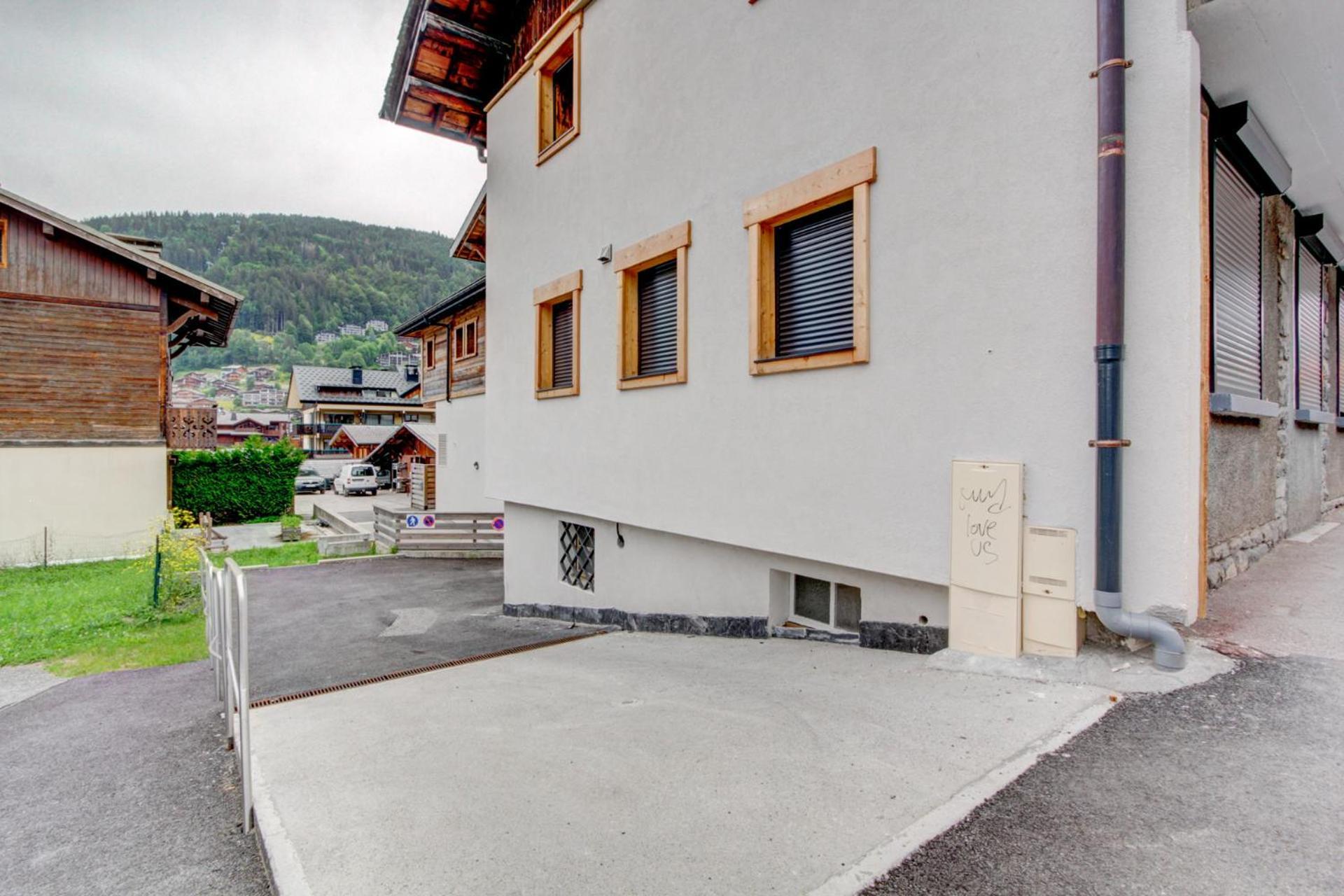 Chalet Arthur モルジヌ エクステリア 写真